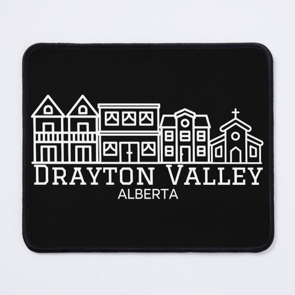 Item preview, Drayton Valley, Alberta Small Town Graphic designed and sold by KindlyCanada.