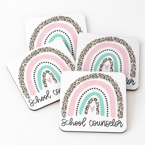 Item preview, School Counselor Rainbow Aesthetic designed and sold by customsbykate.