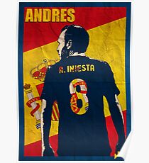Iniesta Poster