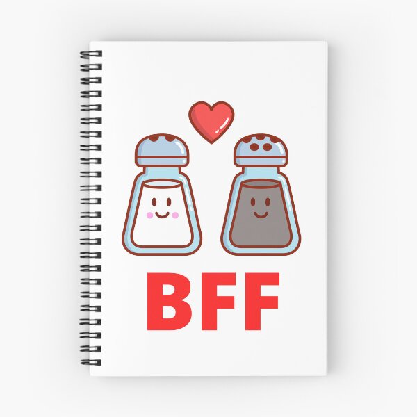 Item preview, Cute Salt & Pepper BFF Aesthetic Kawaii Design designed and sold by StreetWiseUS.
