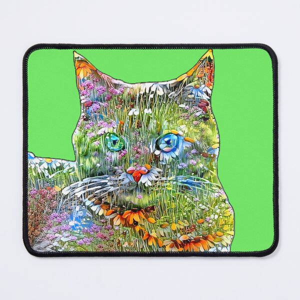 Item preview, Flower Cat 1 designed and sold by Reclining Buddha Cat.