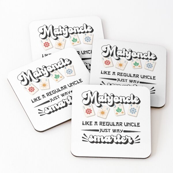 Item preview, Funny Mahjoncle Mahjong tile game lover designed and sold by ZzCorezZ.