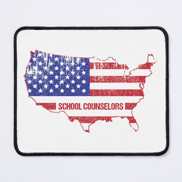 Item preview, School Counselor America (USA) designed and sold by customsbykate.