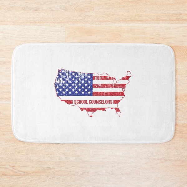 Item preview, School Counselor America (USA) designed and sold by customsbykate.