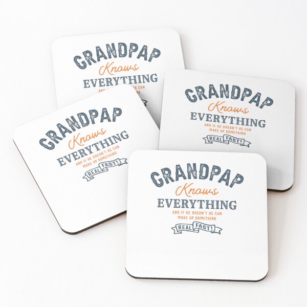 Item preview, Mens Grandpap Knows Everything Quotes Funny Grandpa designed and sold by cidolopez.