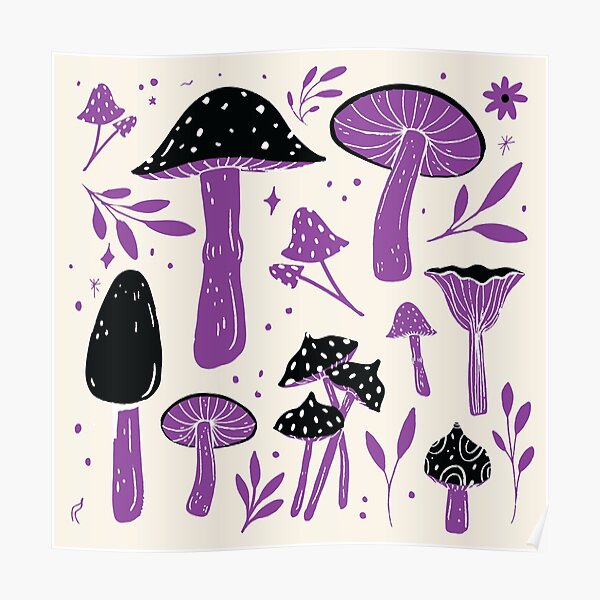 Lesbian Pride Mushrooms Battleaxe Labrys Variant Poster For Sale By Fandom Mused Redbubble 6268