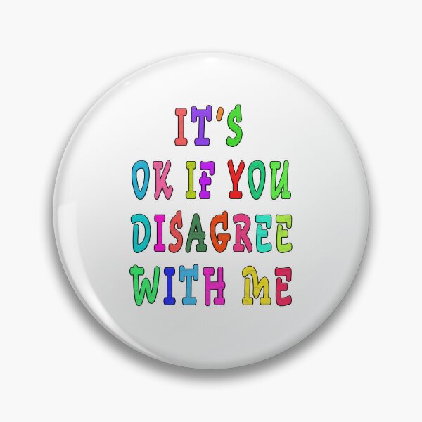 Item preview, it's ok if you disagree with me designed and sold by GOLDFAMILYSHOP.