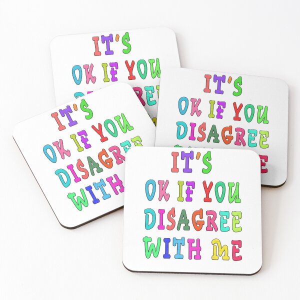 Item preview, it's ok if you disagree with me designed and sold by GOLDFAMILYSHOP.