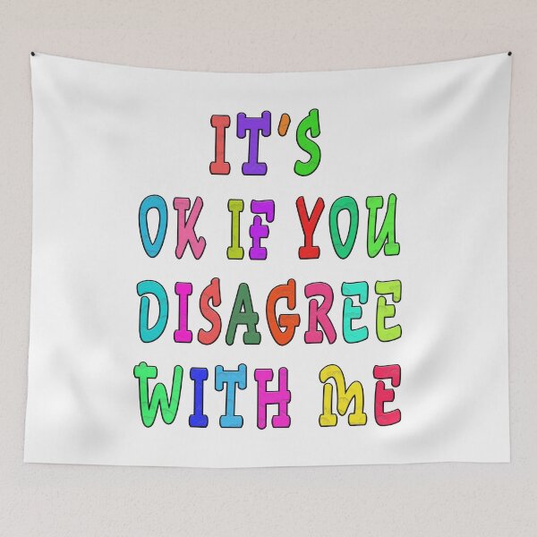 Item preview, it's ok if you disagree with me designed and sold by GOLDFAMILYSHOP.
