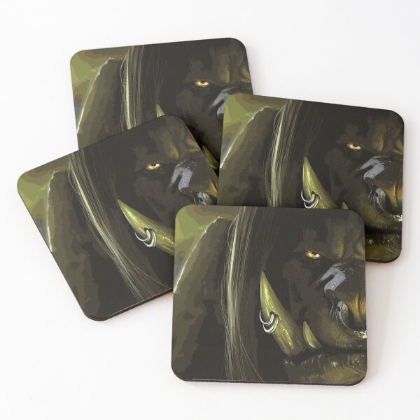 Item preview, Orc Face Drawing designed and sold by STICKERSAUCE.