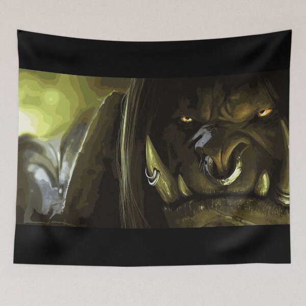 Item preview, Orc Face Drawing designed and sold by STICKERSAUCE.