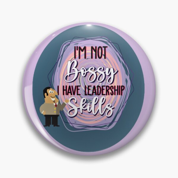 Item preview, I'M NOT BOSSY I HAVE LEADERSHIP SKILLS, I'm not bossy I'm aggressively helpful designed and sold by Nicedeco.