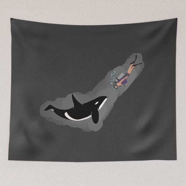 Item preview, Orca Close Encounter designed and sold by BubbleDesigns4U.