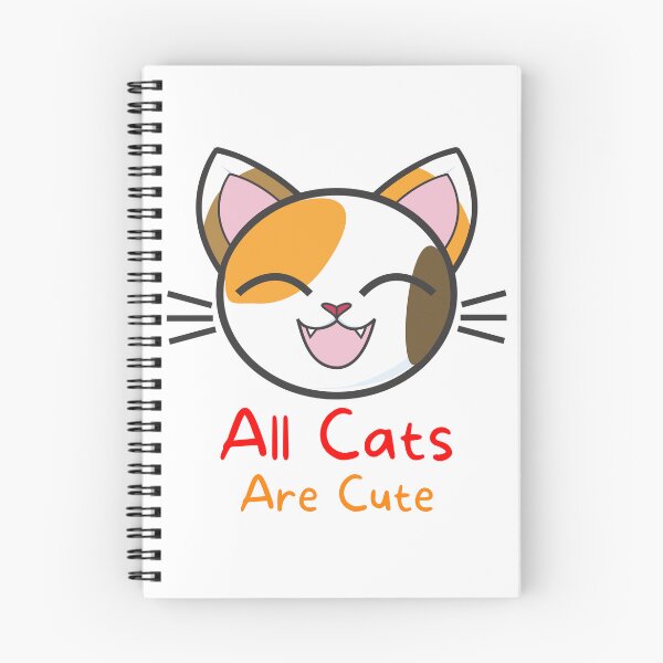 Item preview, Cute "All Cats are Cute" Kawaii Aesthetic Design designed and sold by StreetWiseUS.