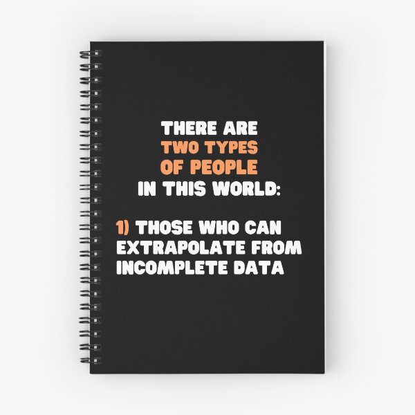 Item preview, THERE ARE TWO TYPES OF PEOPLE THOSE WHO EXTRAPOLATE FROM INCOMPLETE DATA designed and sold by appareltolove.
