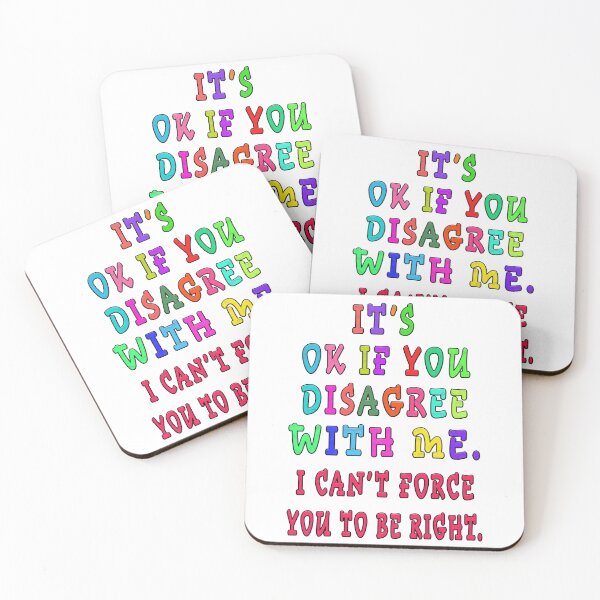 Item preview, it's ok if you disagree with me designed and sold by GOLDFAMILYSHOP.