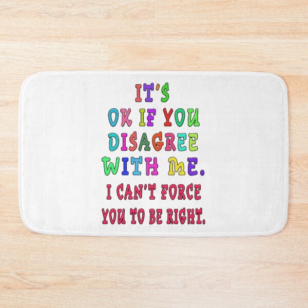 Item preview, it's ok if you disagree with me designed and sold by GOLDFAMILYSHOP.