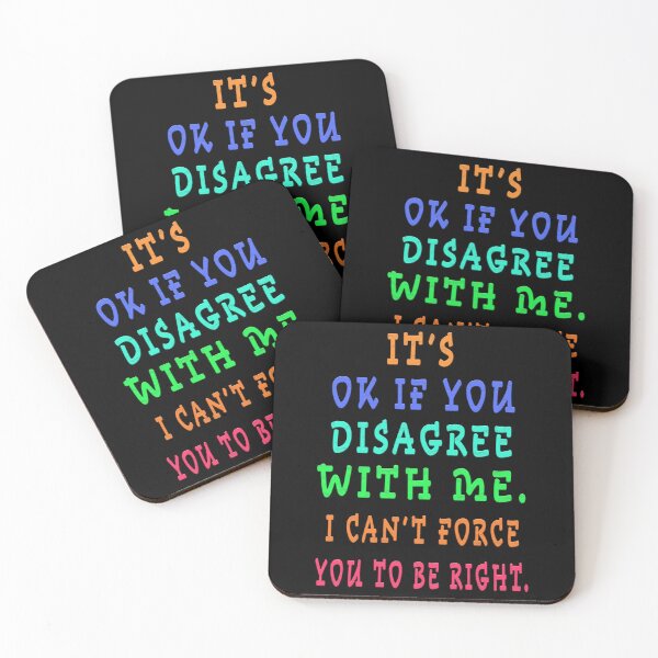 Item preview, it's ok if you disagree with me designed and sold by GOLDFAMILYSHOP.