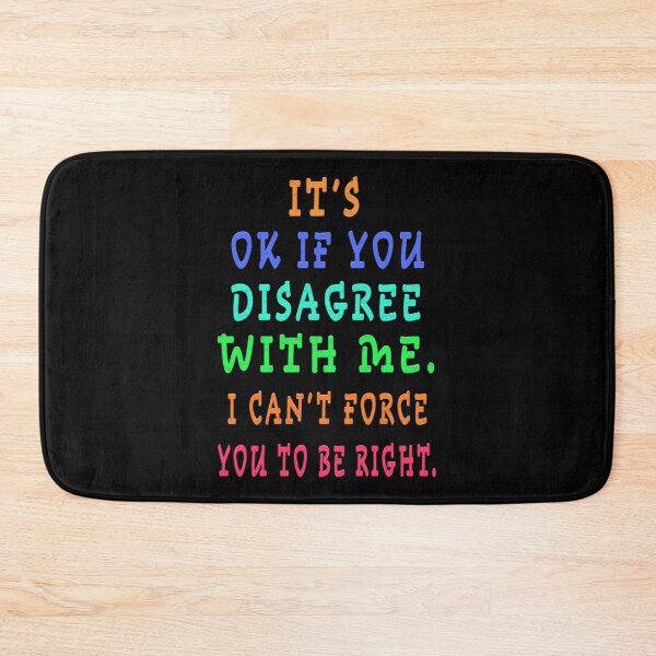 Item preview, it's ok if you disagree with me designed and sold by GOLDFAMILYSHOP.