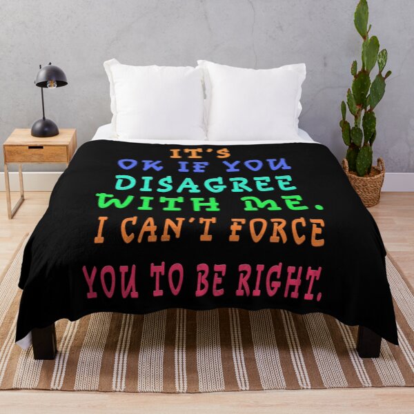 Item preview, it's ok if you disagree with me designed and sold by GOLDFAMILYSHOP.