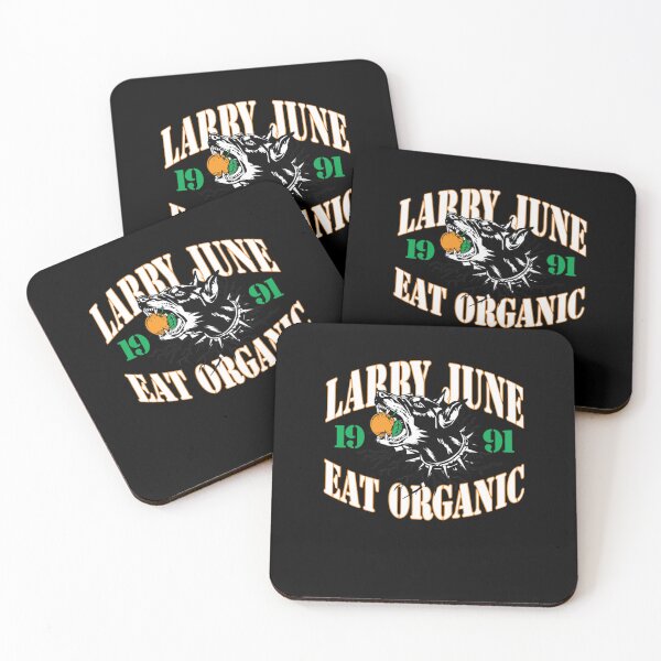 Aperçu de l'œuvre Larry June Merch Larry June Mangez Bio créée et vendue par Tiffany Midstokke.