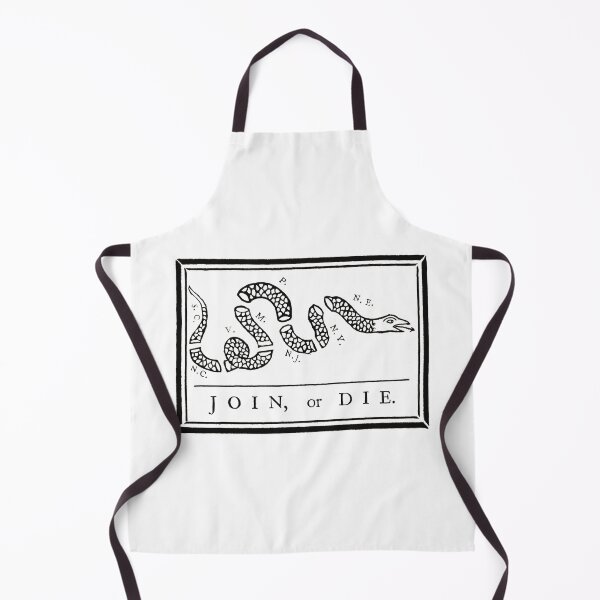 Item preview, Join, or Die • Benjamin Franklin designed and sold by amuseXpress.
