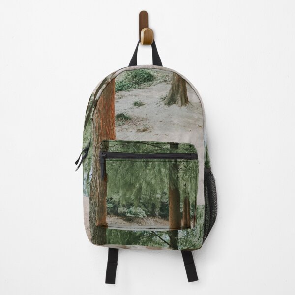 Item preview, Walking Through The Country Path - Outdoors Light Green Scenery Between A Forest of Trees - Country Park Walk designed and sold by sthNnth.