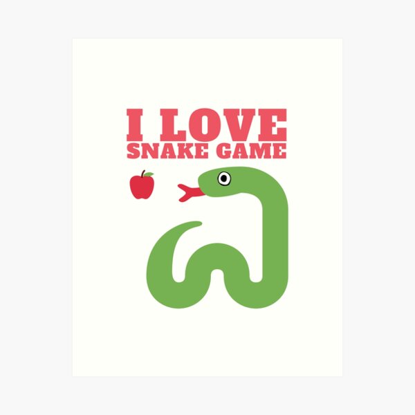 Snake Game Art Prints for Sale