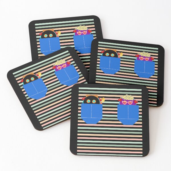 Item preview, Two Kids in Love in the Stripe House with a Golden Cheese, Captured designed and sold by SnarkyTeesMugs.