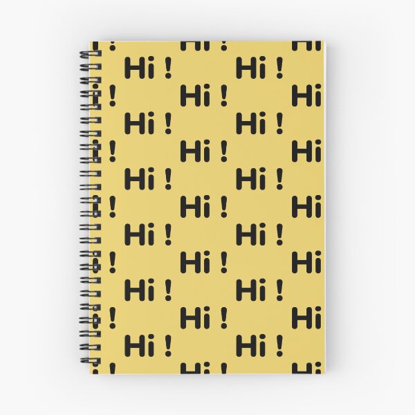 Item preview, Hi ! - Funny designed and sold by Heavdaiin.
