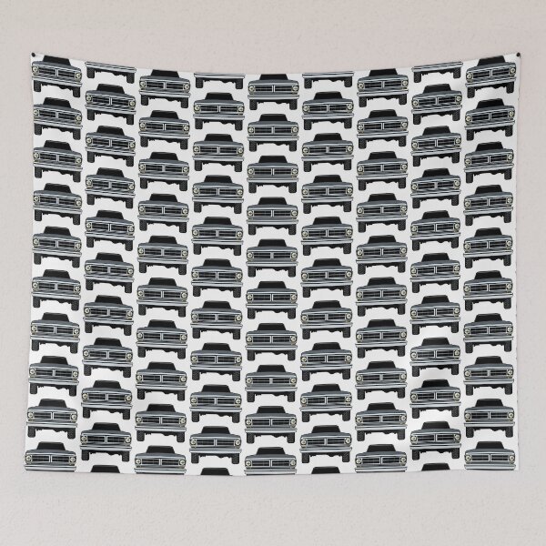 Item preview, Vintage Ford F-100 Ranger (Grey) designed and sold by RampRatGear.
