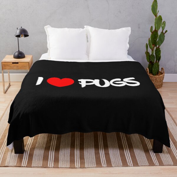 Artikelvorschau, Mops-Liebhaber Ich liebe Möpse entworfen und verkauft von Pugstuff.