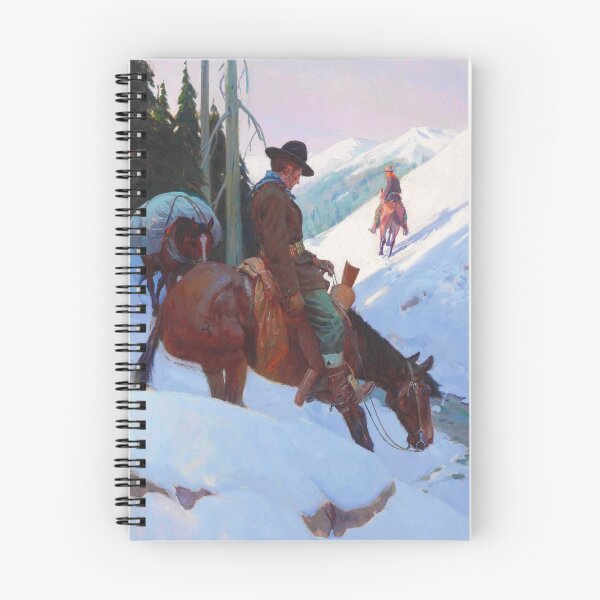 Item preview, The Bear Hunters | William Herbert Dunton | 1909 Wild West Art  designed and sold by CJET.