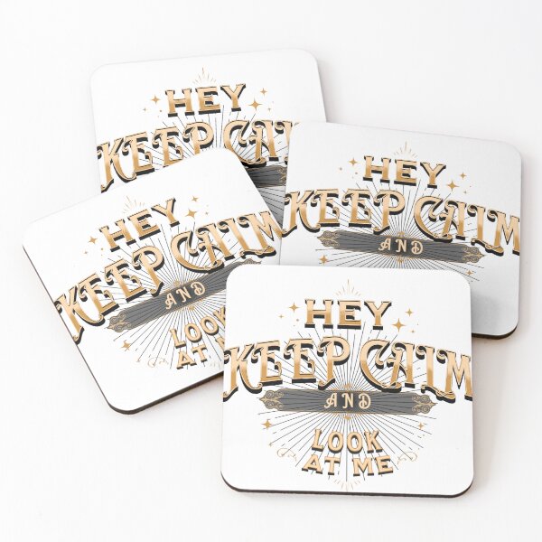Item preview, KEEP CALM AND LOOK AT ME designed and sold by ALEXANDREART.