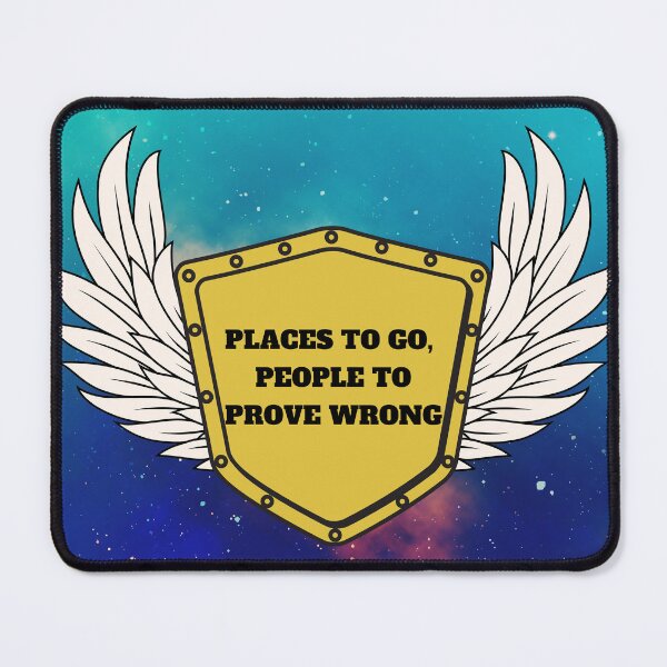 Item preview, Inspirational "People to prove wrong" Bronze Warrior Shield designed and sold by Write-to-Rebel.