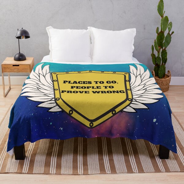 Item preview, Inspirational "People to prove wrong" Bronze Warrior Shield designed and sold by Write-to-Rebel.