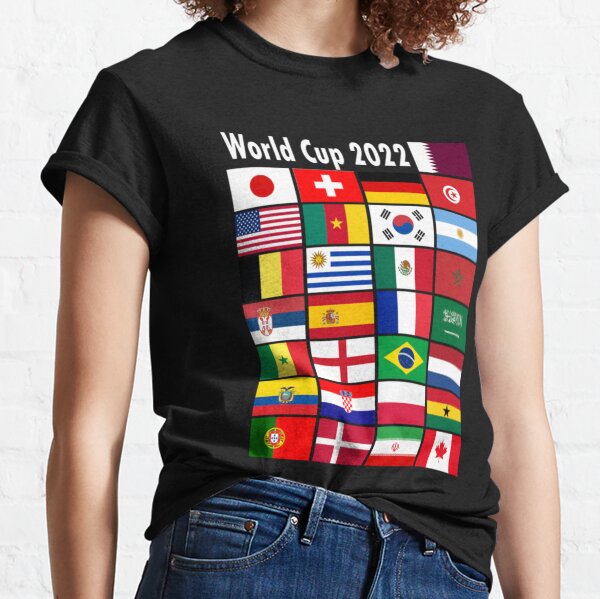 coupe du monde 2022 haut de gamme T-shirt classique