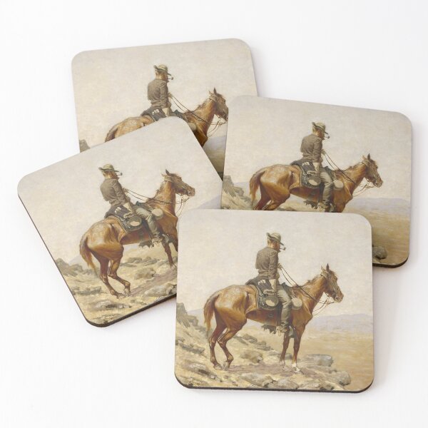 Item preview, The Lookout | Frederic Remington | 1887 Wild West Print designed and sold by CJET.
