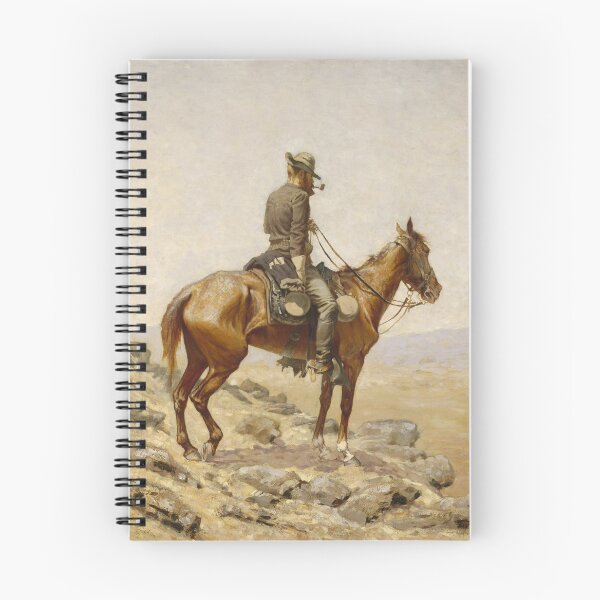 Item preview, The Lookout | Frederic Remington | 1887 Wild West Print designed and sold by CJET.