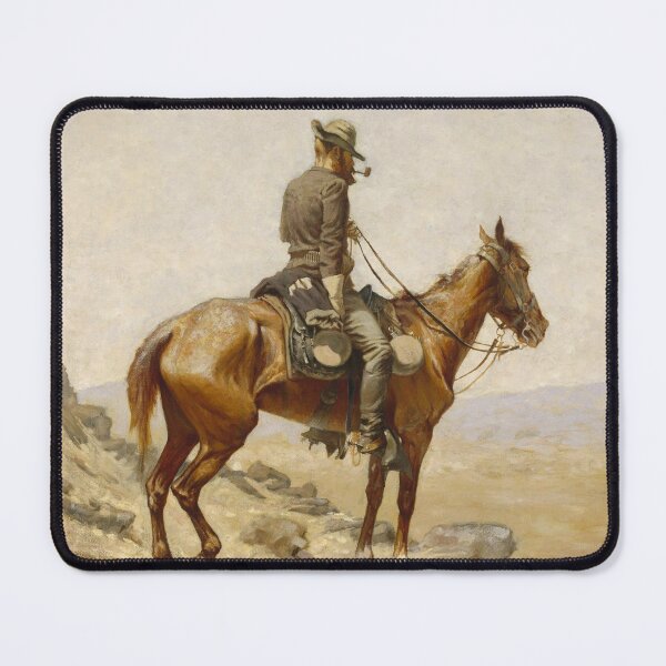 Item preview, The Lookout | Frederic Remington | 1887 Wild West Print designed and sold by CJET.