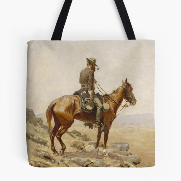 Item preview, The Lookout | Frederic Remington | 1887 Wild West Print designed and sold by CJET.