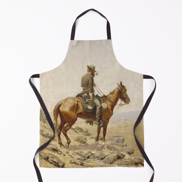 Item preview, The Lookout | Frederic Remington | 1887 Wild West Print designed and sold by CJET.