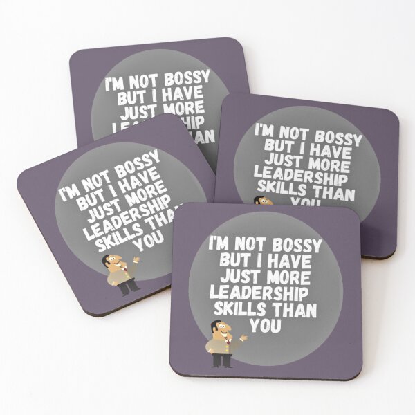 Item preview, I'M NOT BOSSY I HAVE LEADERSHIP SKILLS, I'm not bossy I'm aggressively helpful designed and sold by Nicedeco.