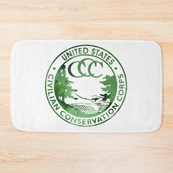 Item preview, Civilian Conservation Corps Watercolor (White) designed and sold by Lil-Bit-Batty.