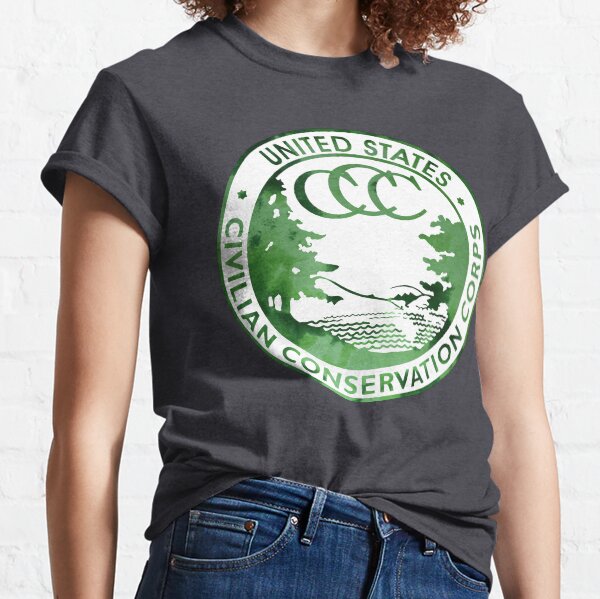 Vista previa del artículo con la obra «Acuarela del Cuerpo Civil de Conservación (Blanco)», diseñado y vendido por Lil-Bit-Batty.