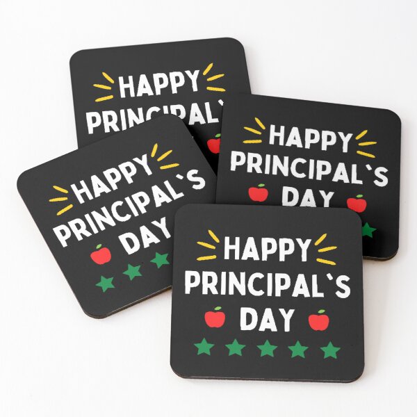 Item preview, Happy Principal's Day The Best Teacher Black Design designed and sold by BestTeacher.