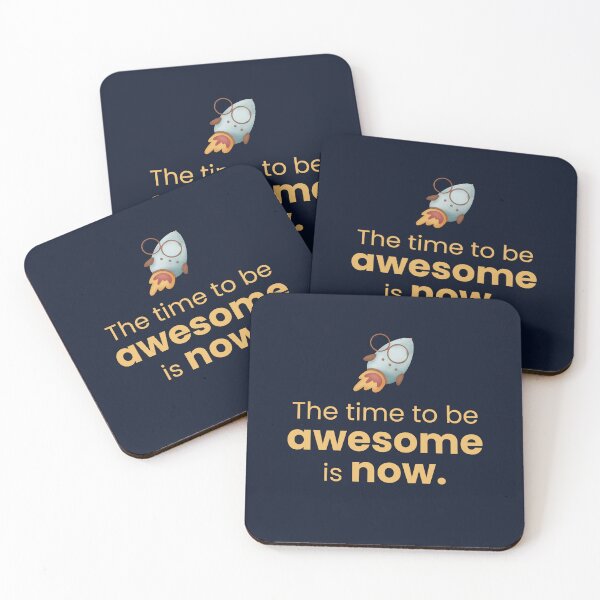 Item preview, The Time To Be Awesome is Now designed and sold by Vintage8.