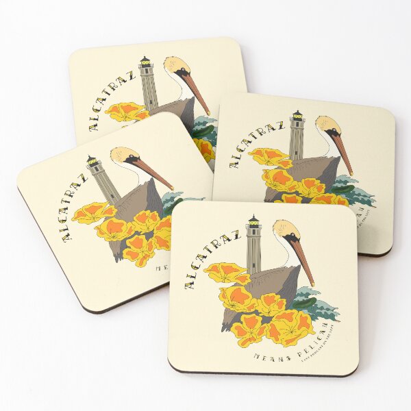 Item preview, Alcatraz Means Pelican designed and sold by Local-Cryptid.