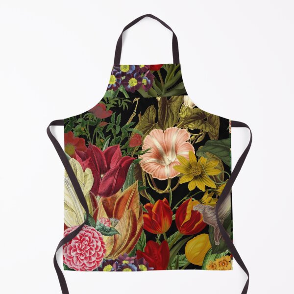 Item preview, Flamboyant Colorful Flowers Garden Cottage Core Design designed and sold by EarthArtDesigns.