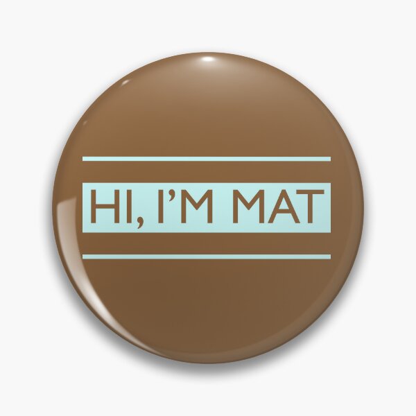 Item preview, Hi, I'm Mat | Doormat designed and sold by Wagdy-online.